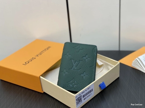 Repladies Pocket LOUIS cm VUITTON Organizer-7.5*11.1*1 0803